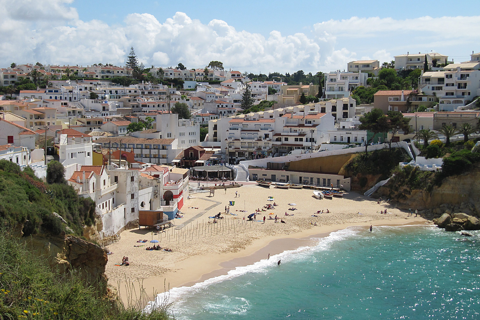 Carvoeiro an der Algarve (Portugal)