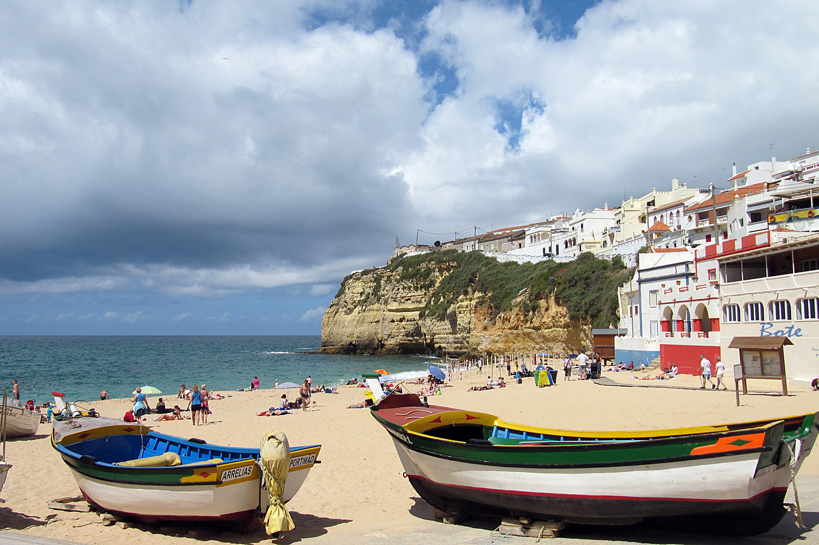 Carvoeiro an der Algarve (Portugal), ein schöner Ferienort