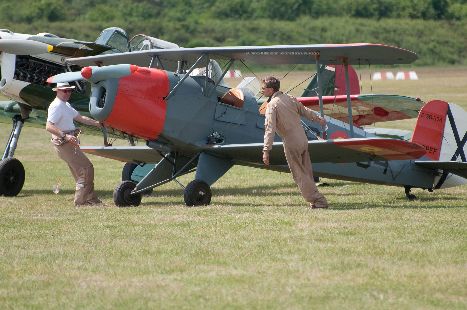 CASA 1-131E Jungmann Flugplatz Lüneburg