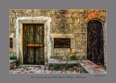 Casa abandonada en pueblito llamado Prchanj Montenegro