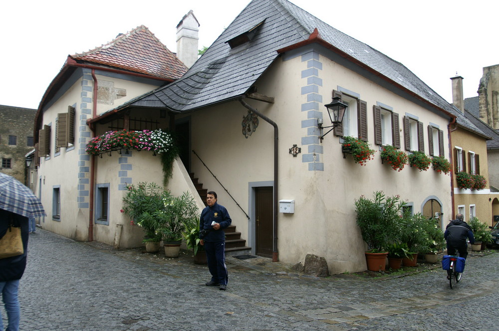 Casa alemana a orillas del Rin