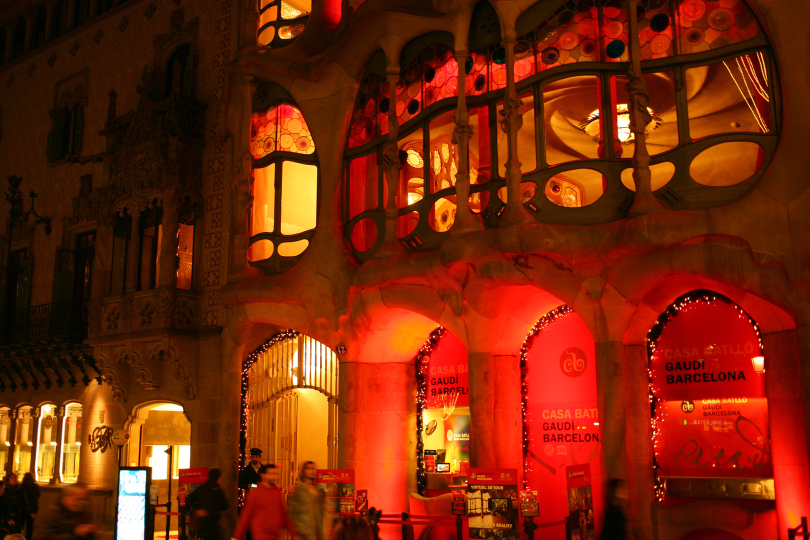 Casa Batllo by Night