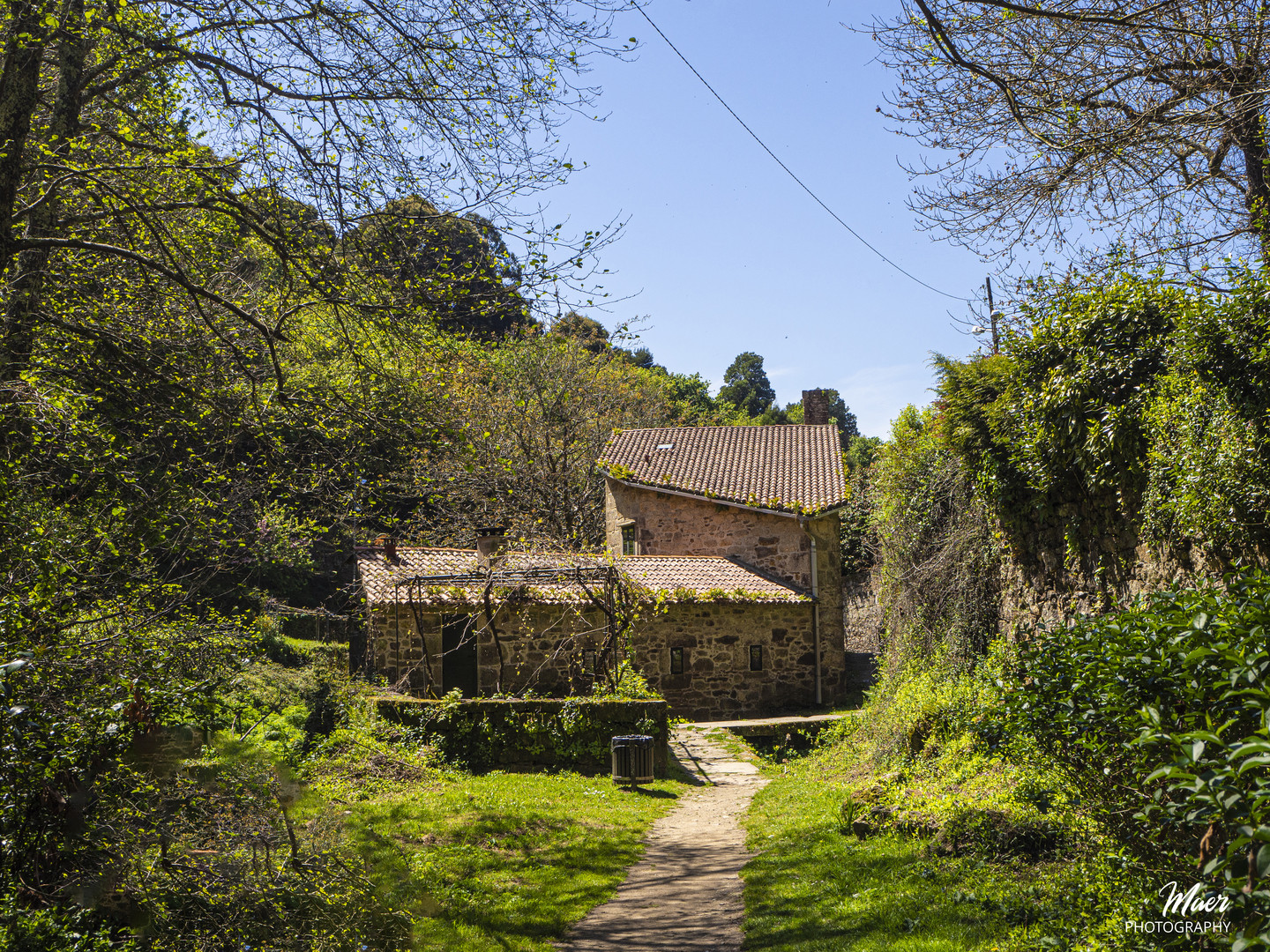 Casa de campo gallego.