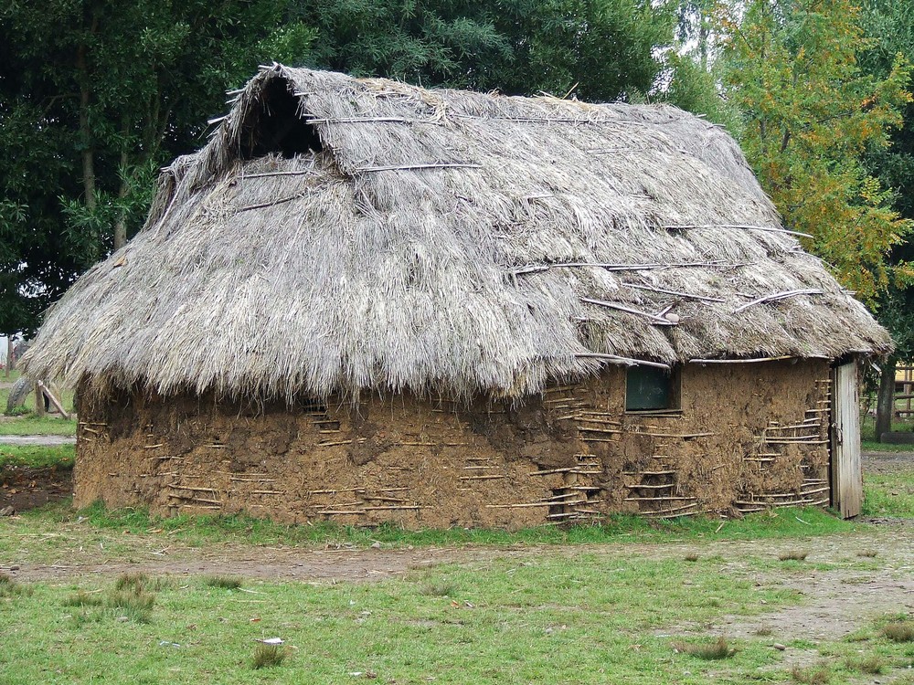 Casa de indigenas Mapuches