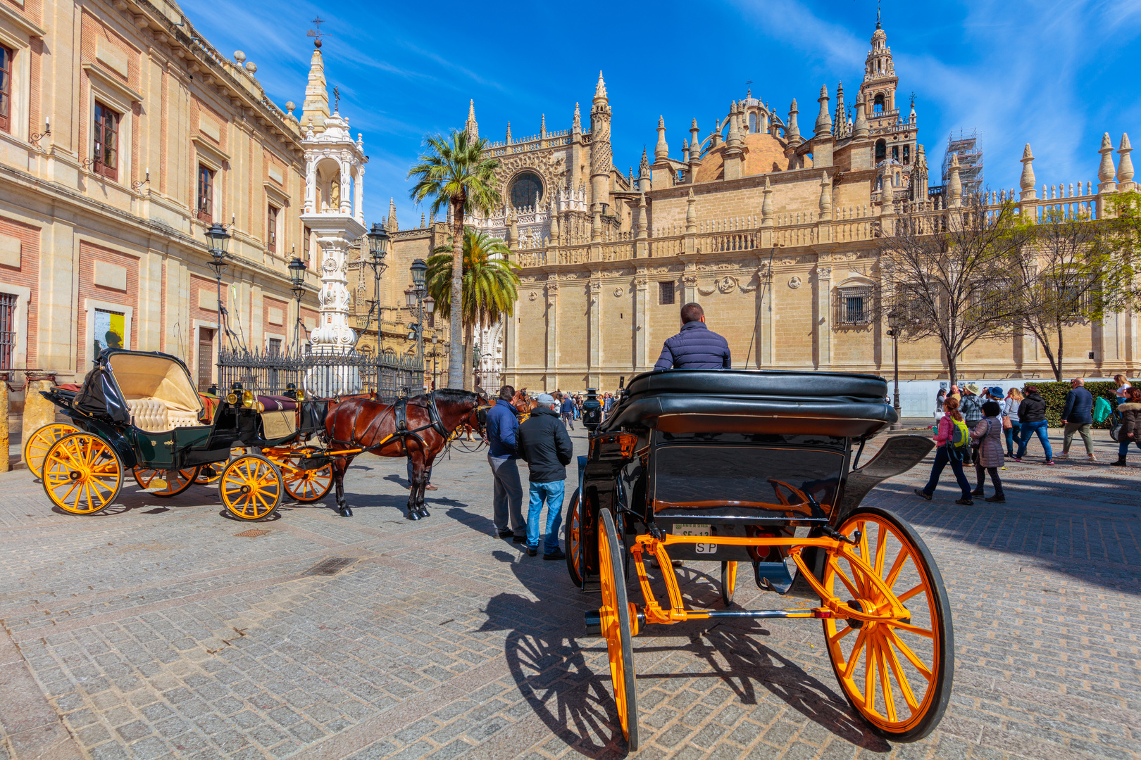 casa de las indias y catedral de Sevilla