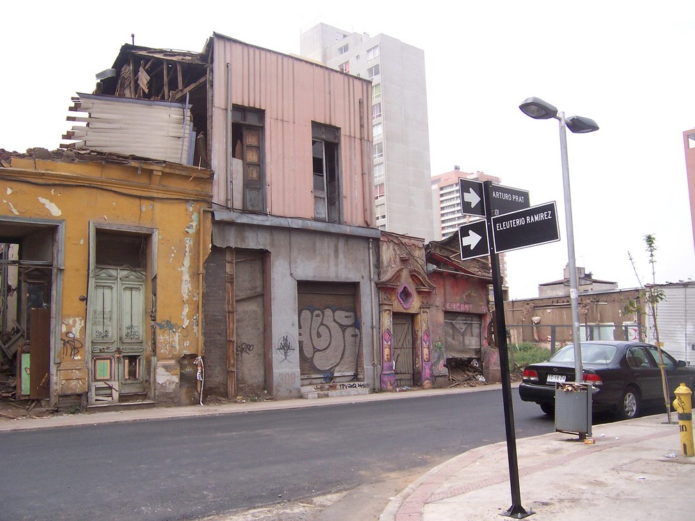 Casa en demolición