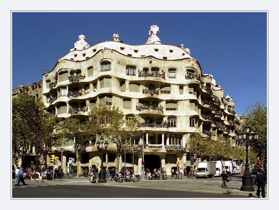 Casa Mila en Barcelona