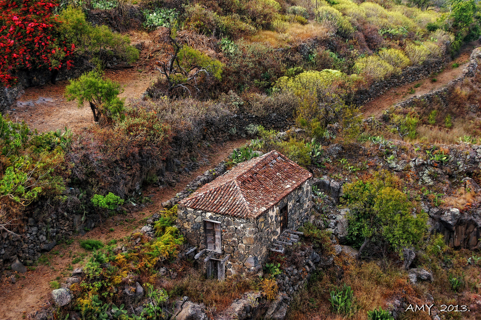 CASA RURAL CANARIA.(Isla de LA PALMA). Dedicada a ANTONIO CALVO ARRANZ..