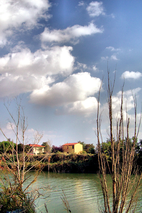 Casa sul fiume.