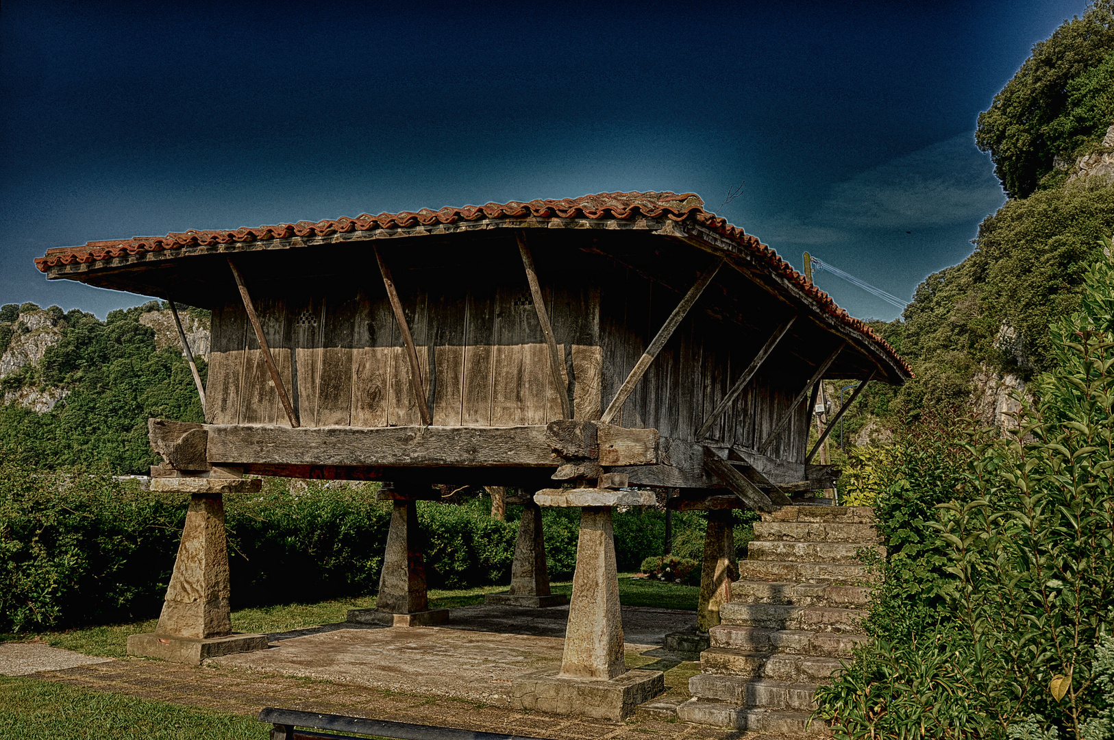 Casa tradicional asturiana