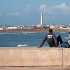 Casablanca - Atlantic Ocean near Mosque Hassan II - 1