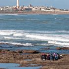 Casablanca - Atlantic Ocean near Mosque Hassan II - 2