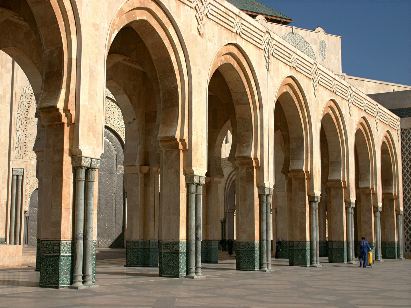 CASABLANCA -Lagrande Mosquée- ARCADES