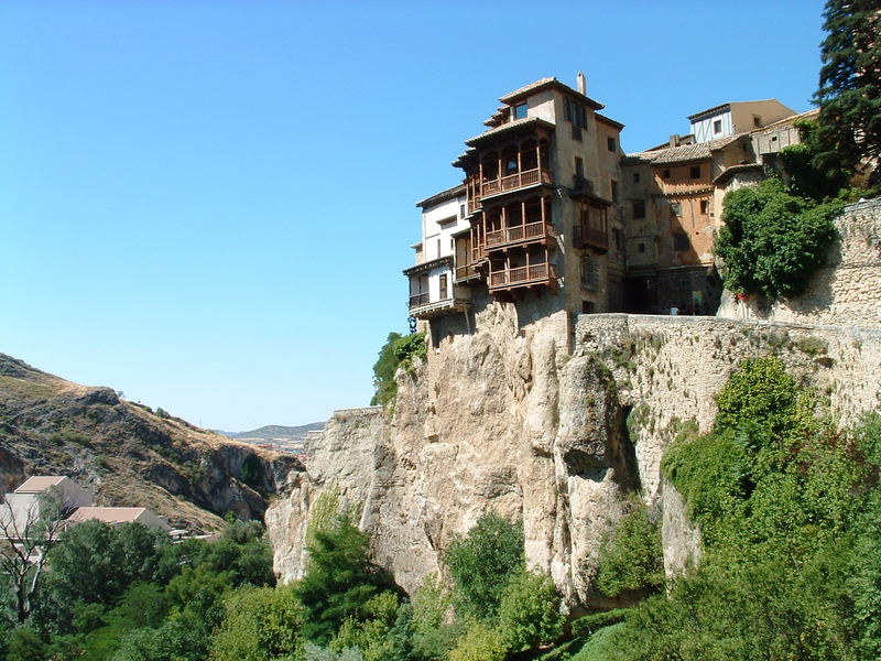 Casas colgantes de Cuenca