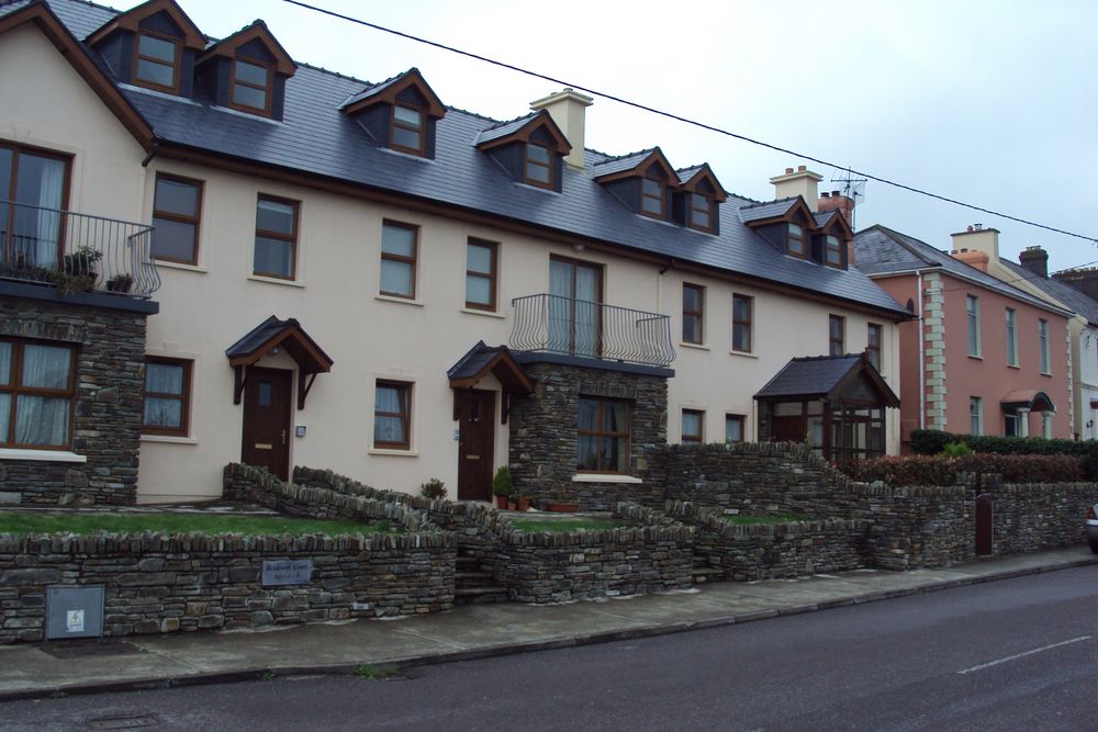 Casas típicas de Irlanda.