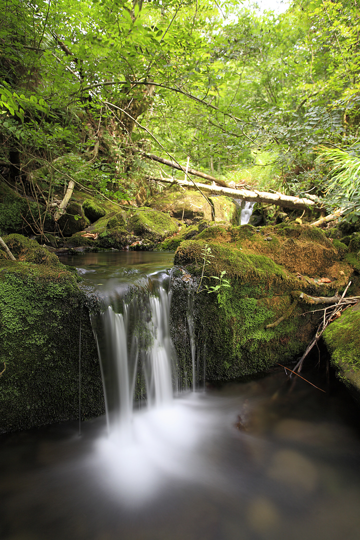 Cascada arroyo Rabiaos, Llanes