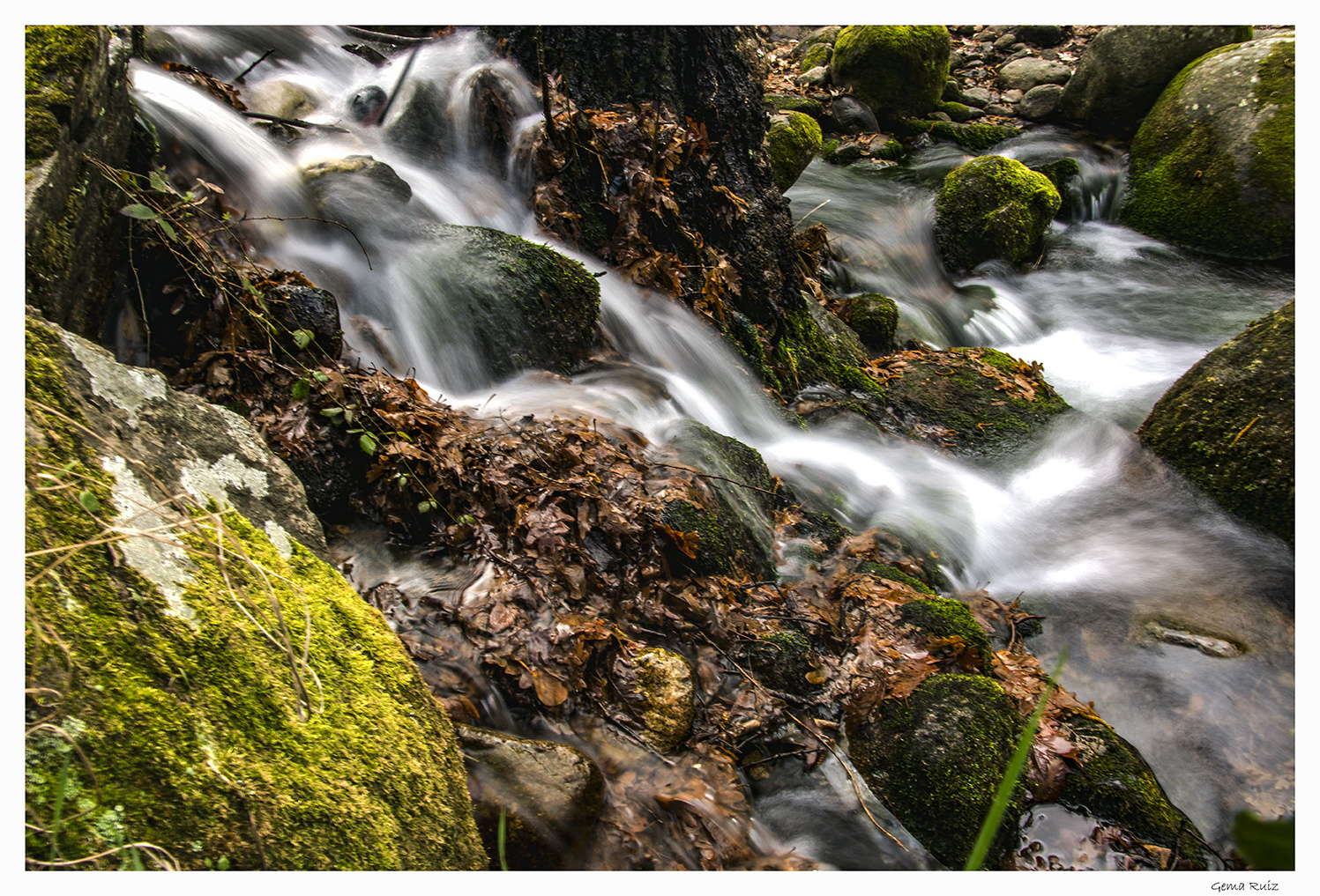 Cascada de agua 