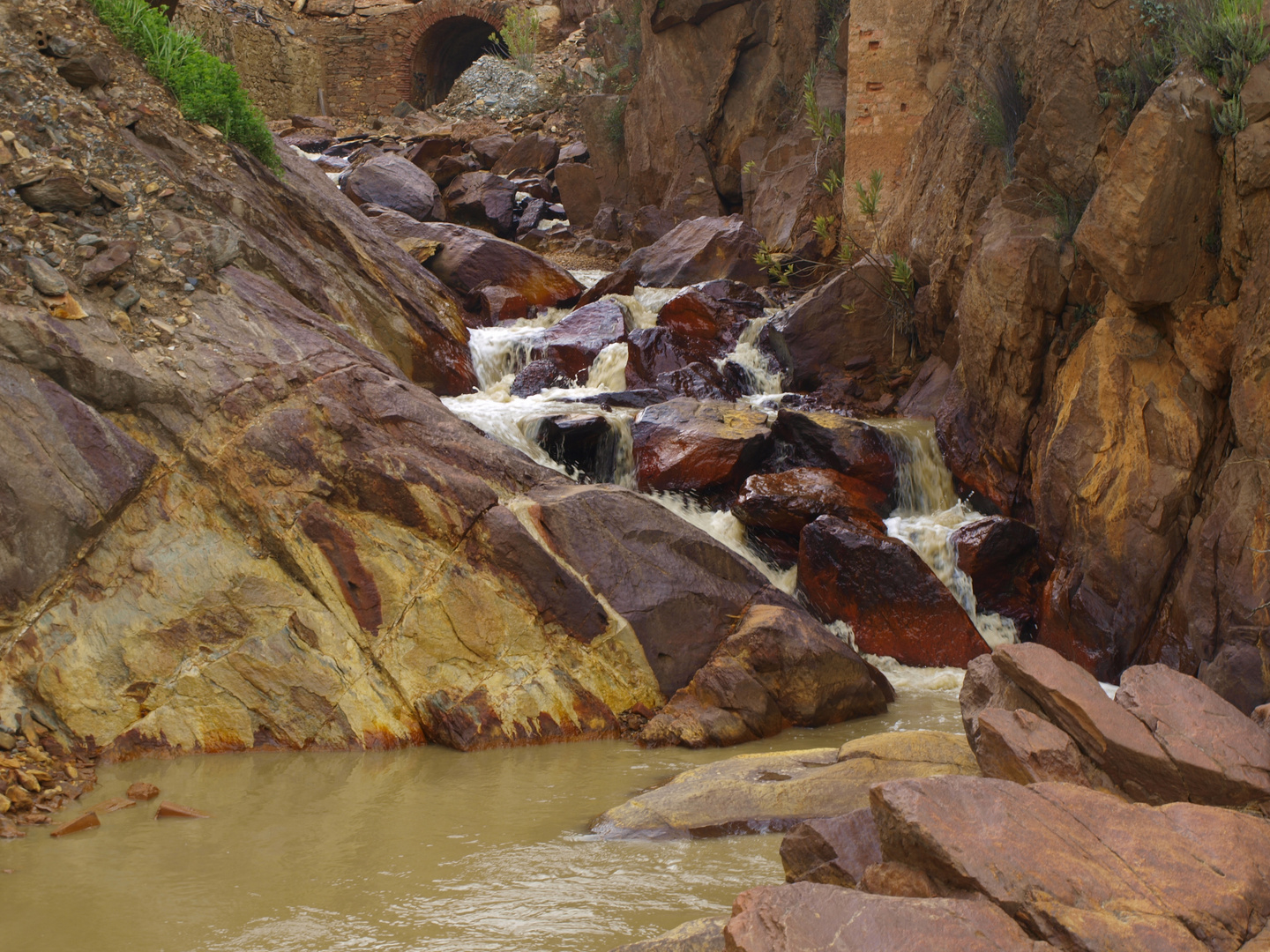 cascada de colores