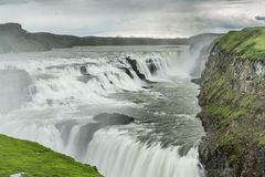 Cascada de Gullfoss en Islandia