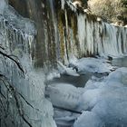 Cascada de la presa del Padrillo.