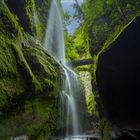 Cascada De Los Tilos im Sommer