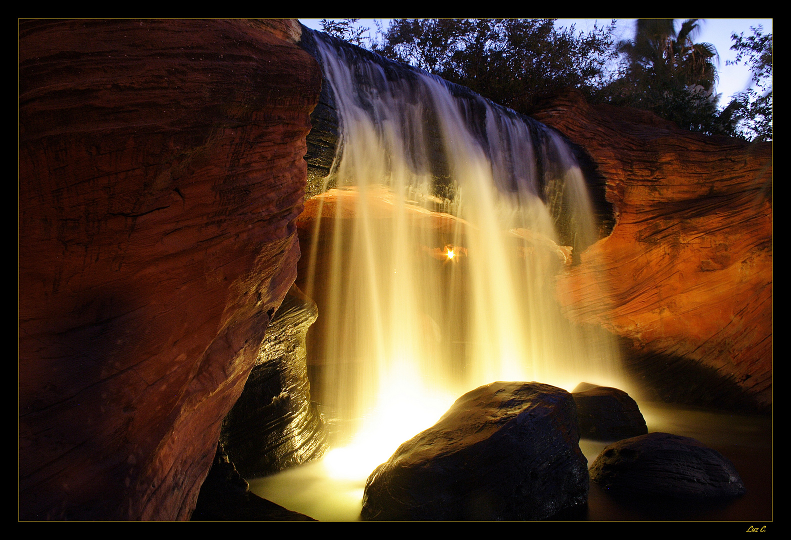 Cascada de Luz