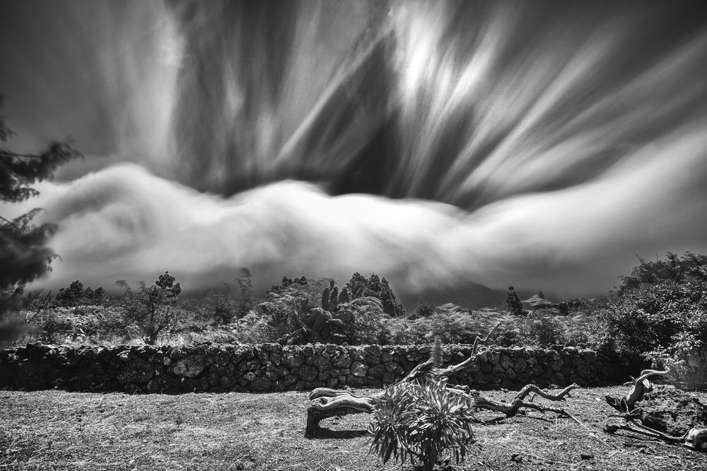 Cascada de nubes