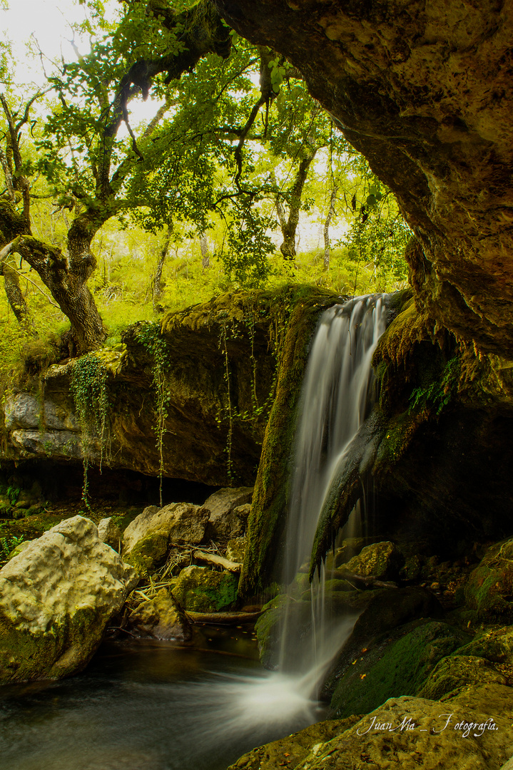 Cascada de Rodavieja: ( Sáseta / Álava ).