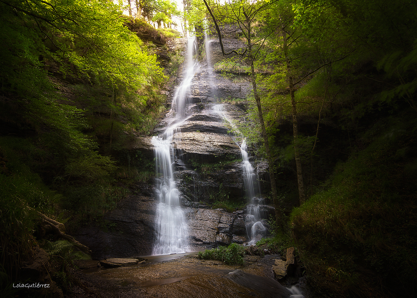 Cascada de Uguzpe, P.N. de Gorbeia