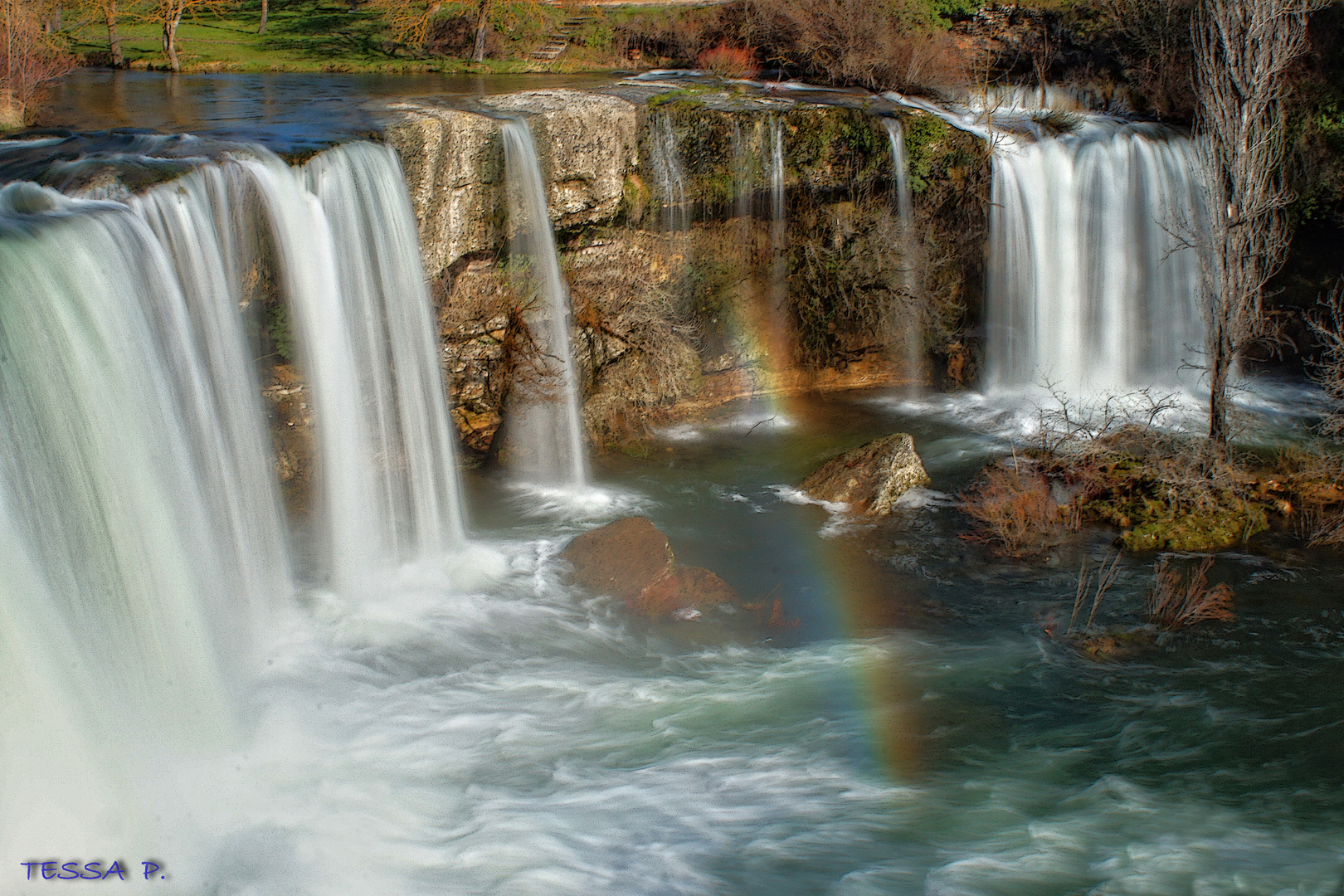 CASCADA DEL PEÑON en PEDROSA DE TOBALINA  ( BURGOS).