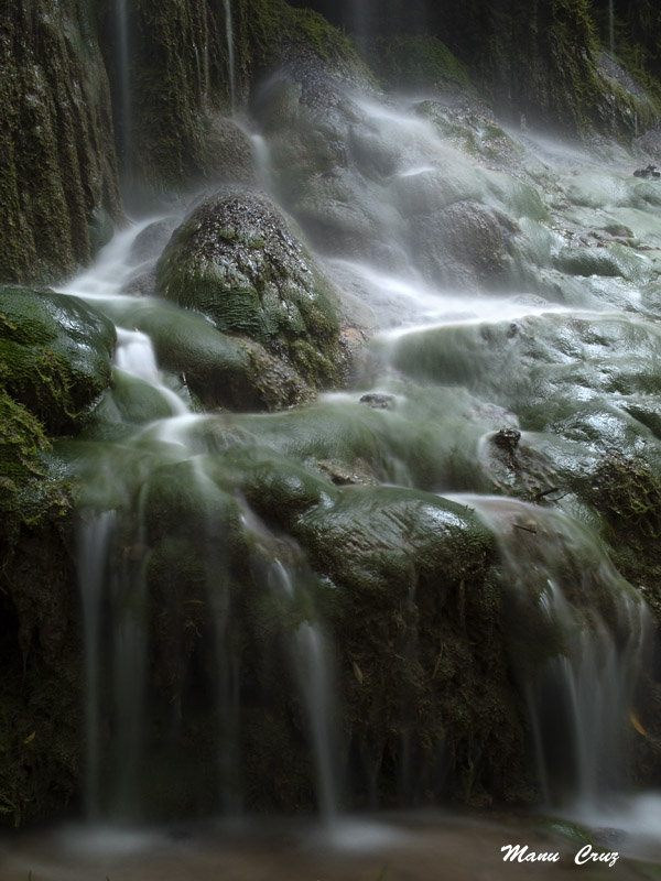 Cascada, en el Alto Tajo, Guadalajara