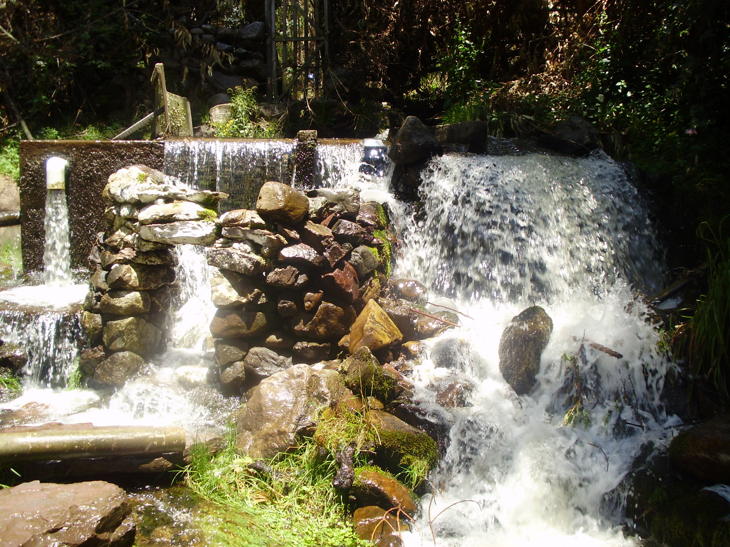 cascada en Miraflores- Huancayo