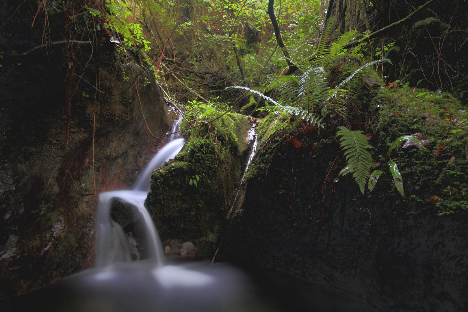 Cascada en Teyeu. Llanes. Asturias