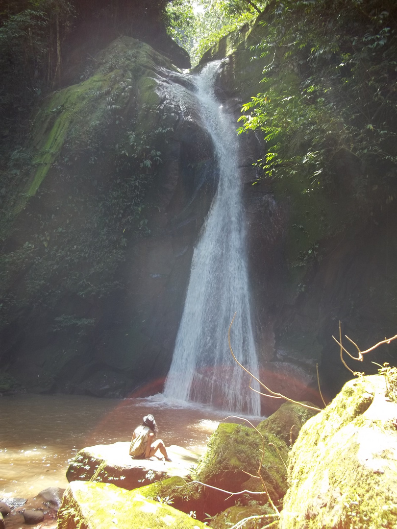 Cascada Vestido de la Novia