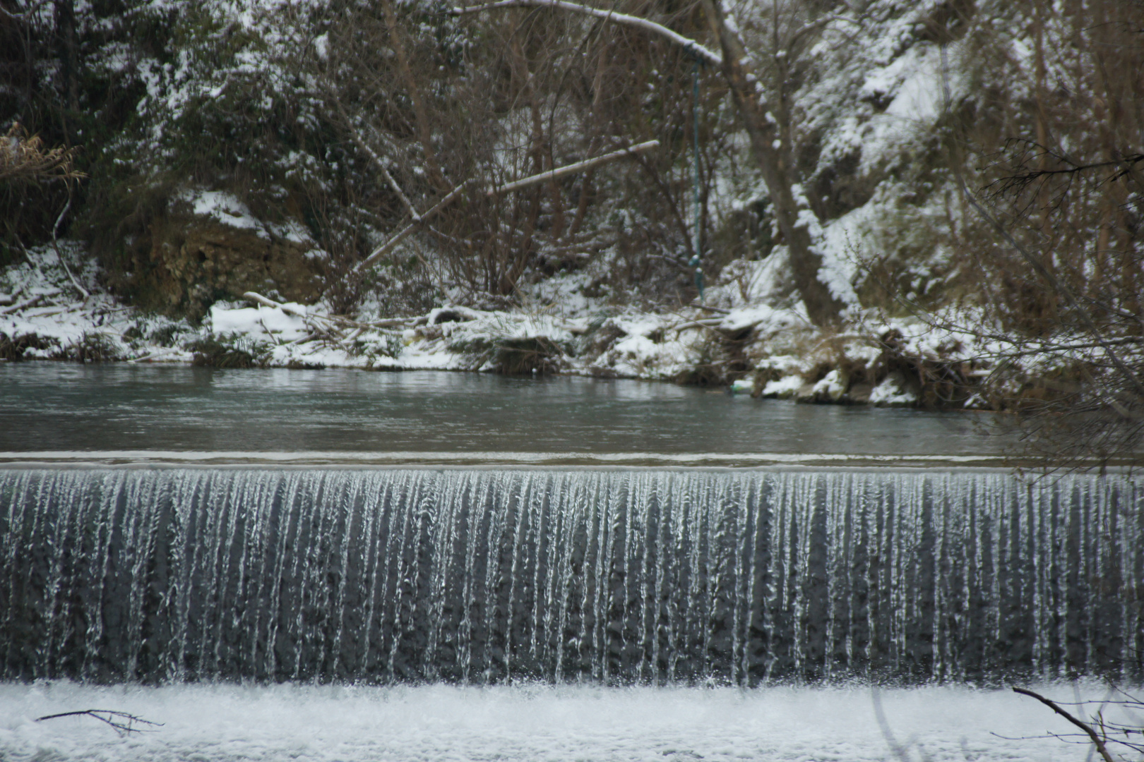 Cascade dans la rivière