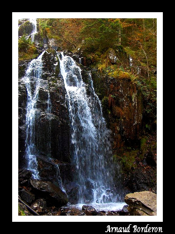 cascade dans les Vosges