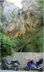 Cascade de Courmes in Südfrankreich