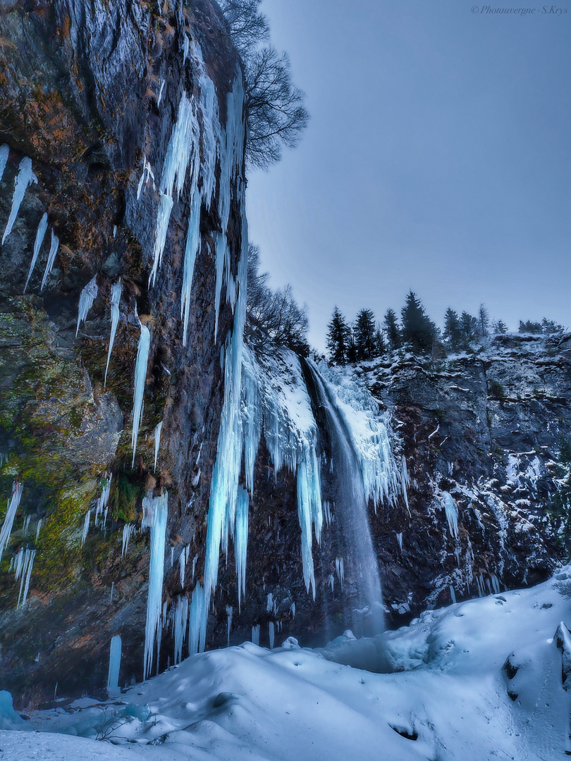 Cascade de glace