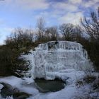 Cascade de glace sur l'Albarine