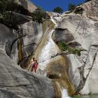 cascade de pucaracia dans les aiguilles de bavella