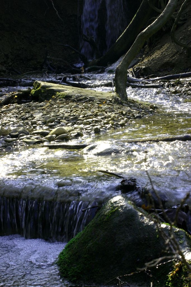 Cascade de Vallin en automne