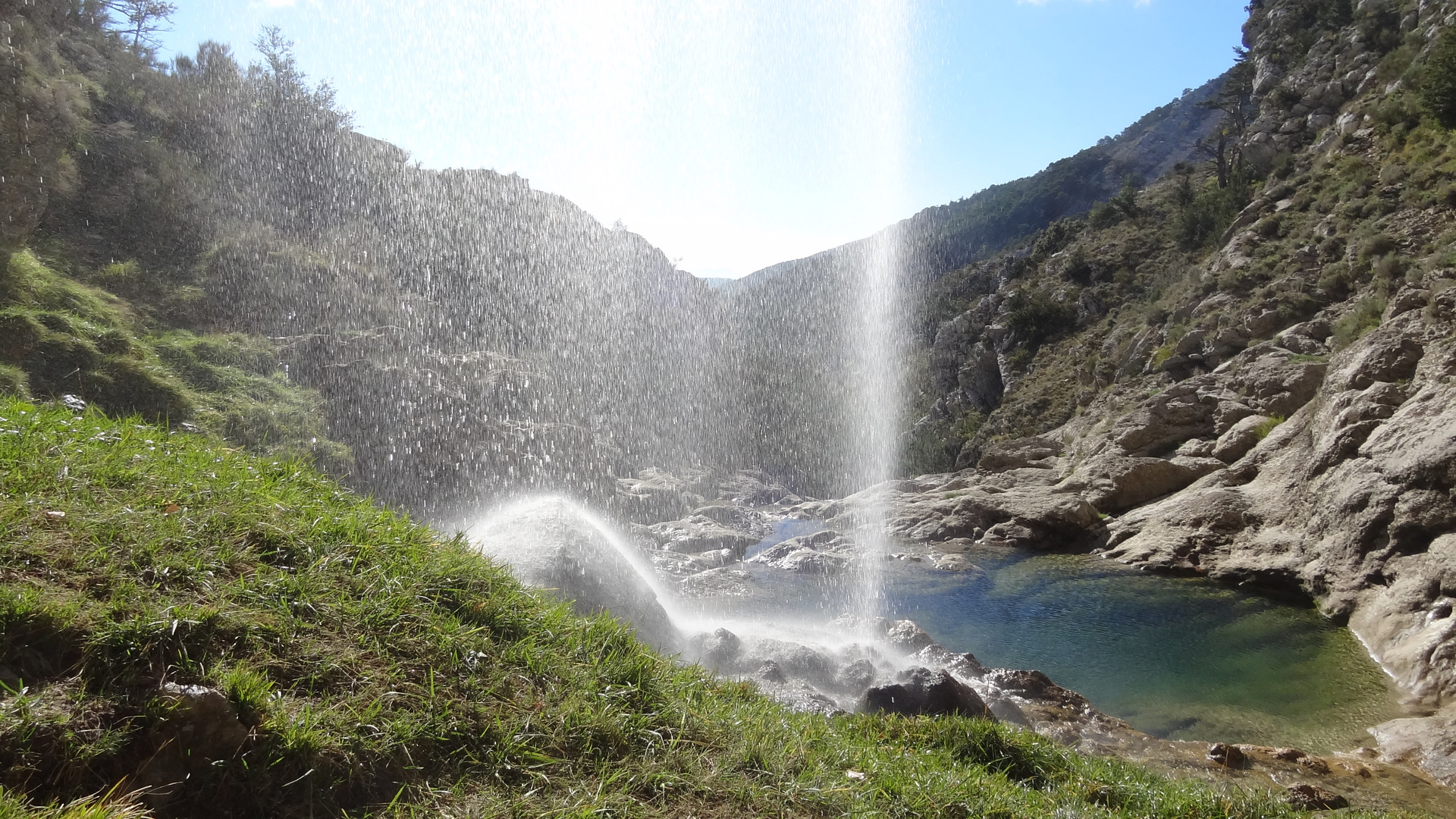 Cascade des Galants à Escragnoles (06)