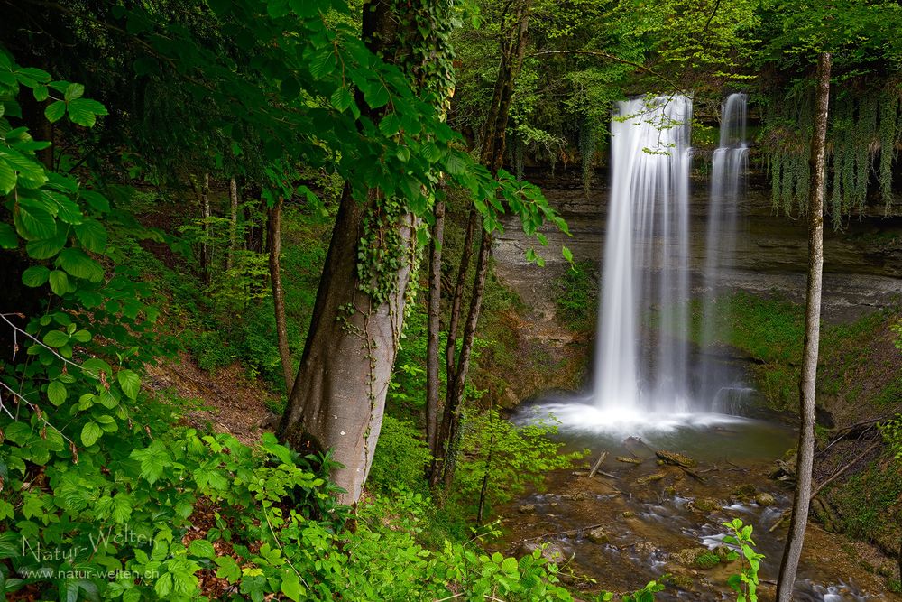 Cascade du Dard nach dem Regen