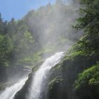 Cascade du Rouget, Sixt Fer a Cheval, Haute Savoie