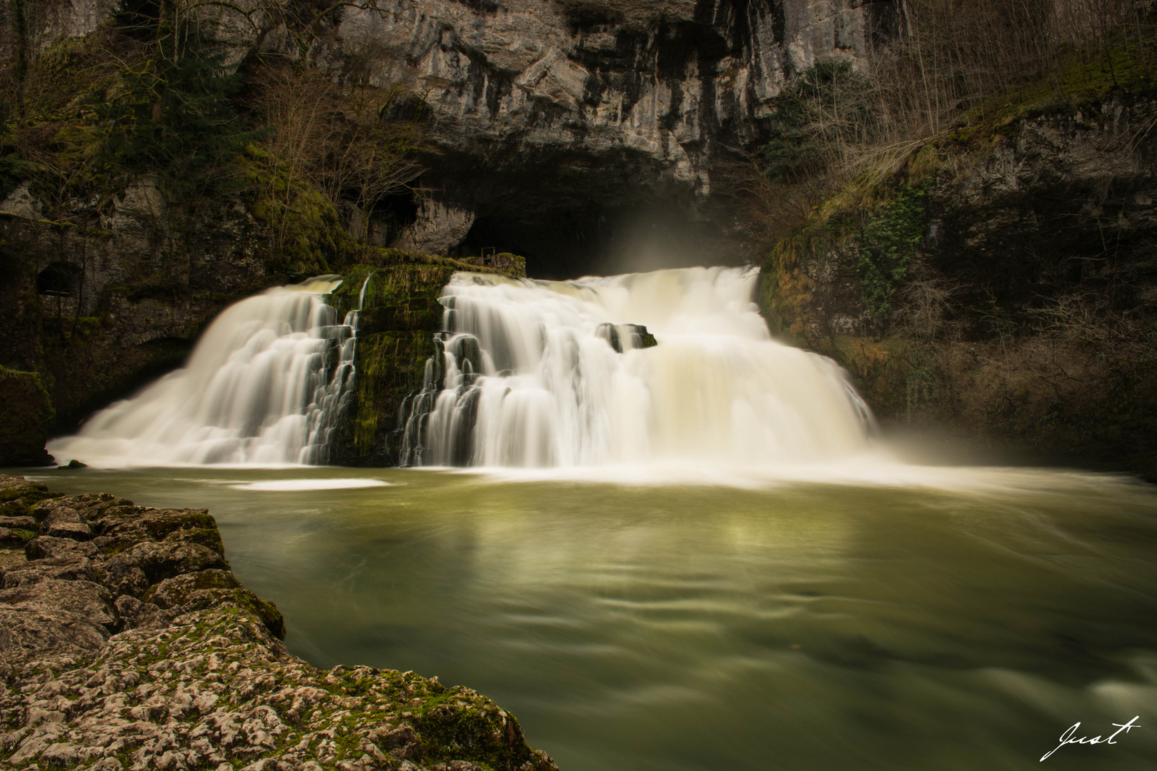 Cascade en Jura....