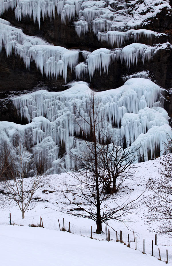 cascade gelée