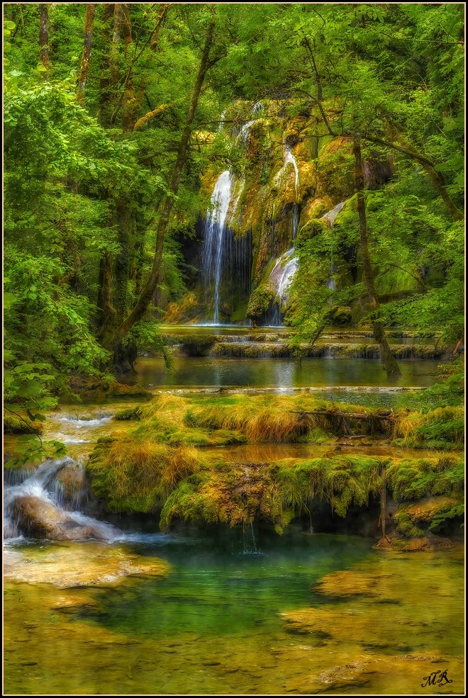 Cascade les planches à Arbois