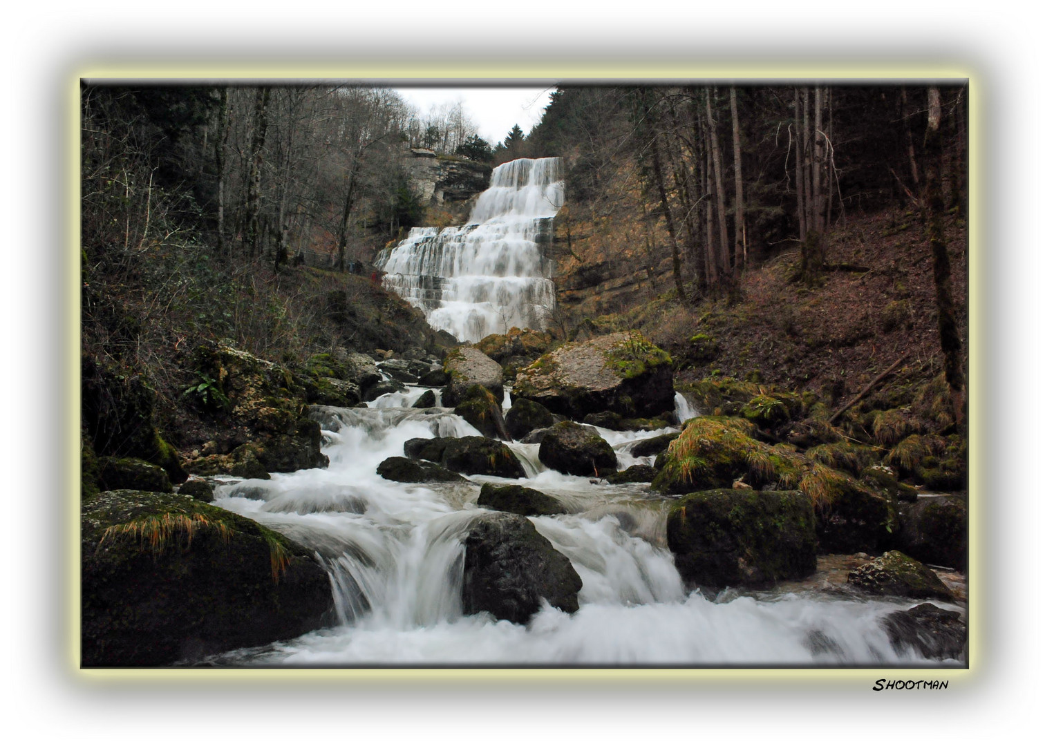 Cascade naturelle..