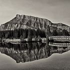 Cascade Ponds - Banff (s/w)