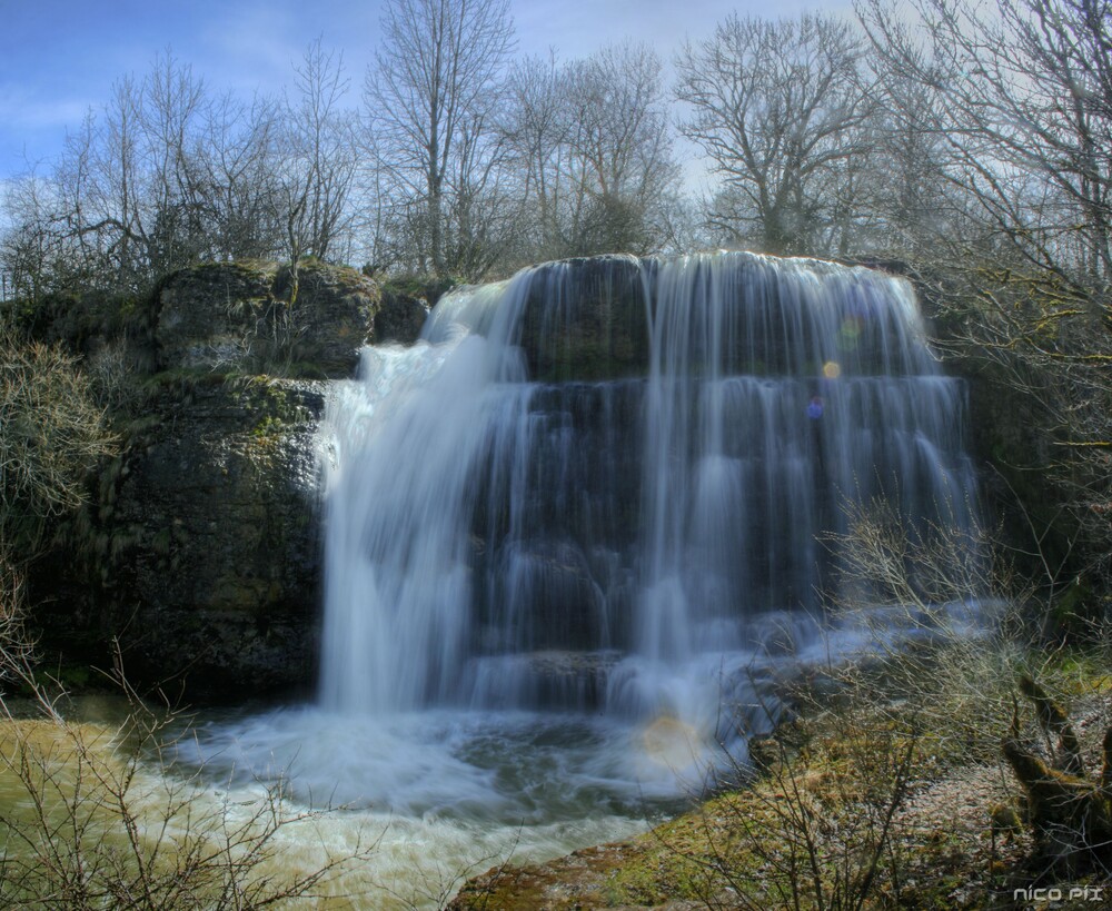 Cascade sur l'Abarine